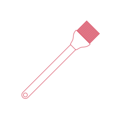 Objects Cooking Utensils Ikea Grilltider Barbecue Brush Outline Svg File, Free Vectors File